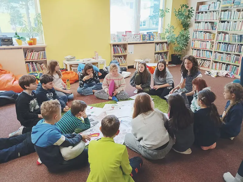 Noc s Andersenem na téma pátrání po historii obce. Foto: Lucie Hašková