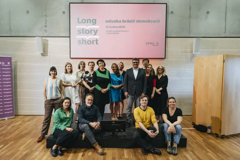 Řečníci a&nbsp;organizátoři konference. / Foto: David Růžička
